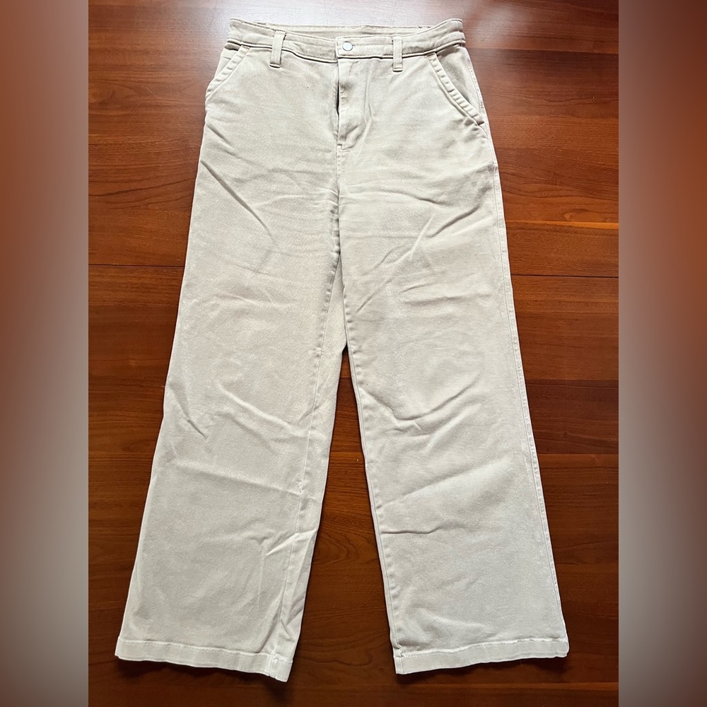 BP Cream Wide Leg Jeans